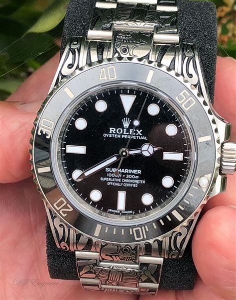 custom engraved rolex|why engrave Rolex watch.